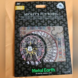 Mickey's Fun Wheel 3D Metal Model Kit